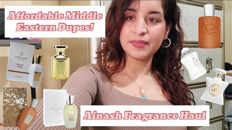 ainash perfume dupes|Ainash Fragrance Haul .